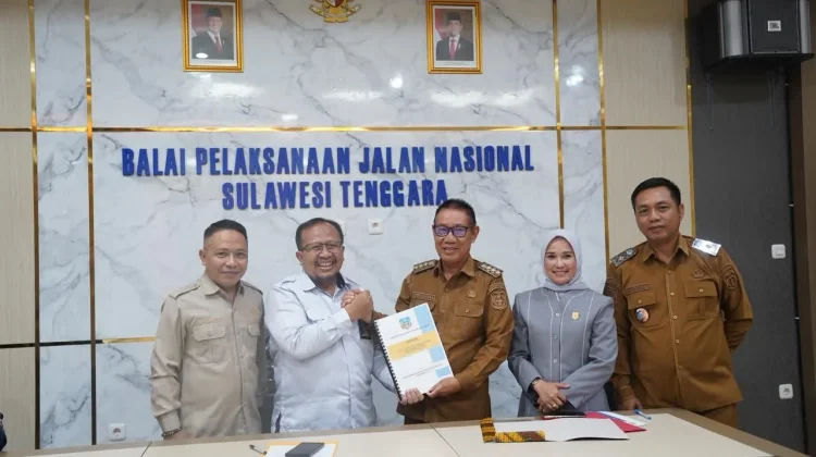 Pemda Koltim Perkuat Usulan Infrastruktur Jalan dan Jembatan