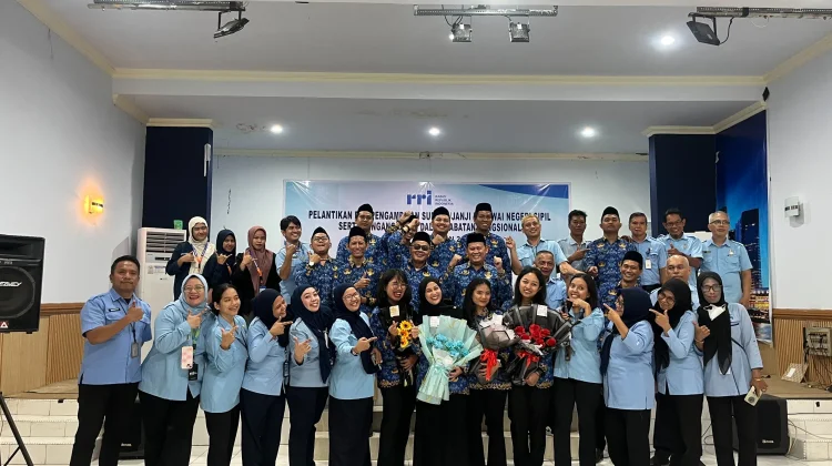 Sebanyak 12 CPNS LPP RRI Kendari Resmi Dilantik Jadi PNS