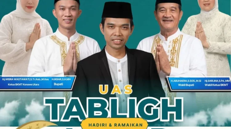Tabligh Akbar Konawe Utara Perkuat Ukhuwah Masyarakat