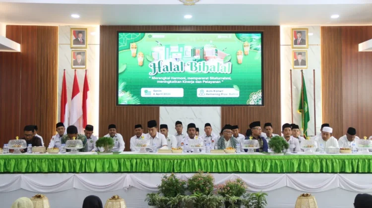 Merangkai Harmoni dalam Halal Bihalal Kemenag Sultra