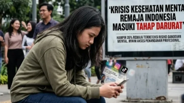 Krisis Kesehatan Mental Remaja Indonesia Masuki Tahap Darurat