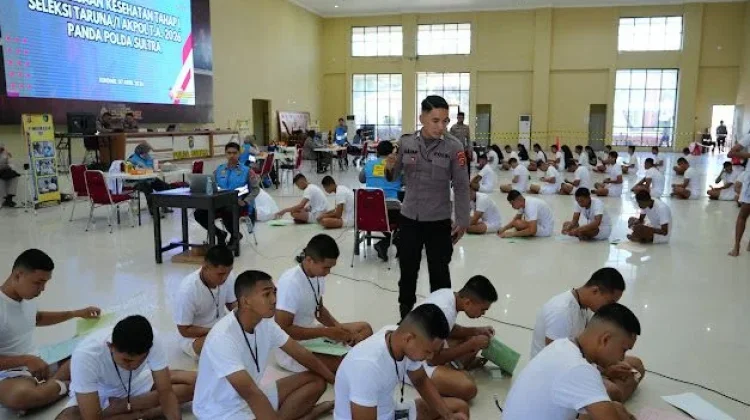 Hasil Rikkes Tahap I Catar Akpol Polda Sultra 44 Lulus Seleksi