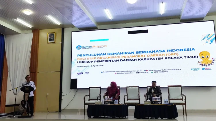 Pemda Koltim Gelar Penyuluhan Kemahiran Berbahasa Indonesia Bagi Staf OPD