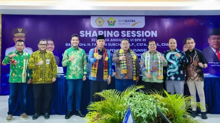 Sinergi Pemprov Sultra dan BPK RI Perkuat Tata Kelola Perbankan