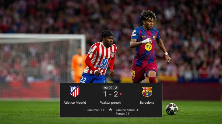 Atletico Madrid Melaju ke Semifinal Liga Champions, Singkirkan Barcelona