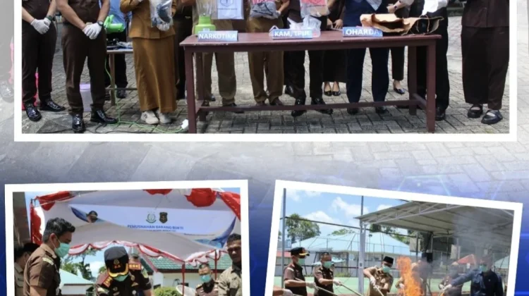 Barang Bukti Perkara Inkracht Dimusnahkan Kejari Wakatobi