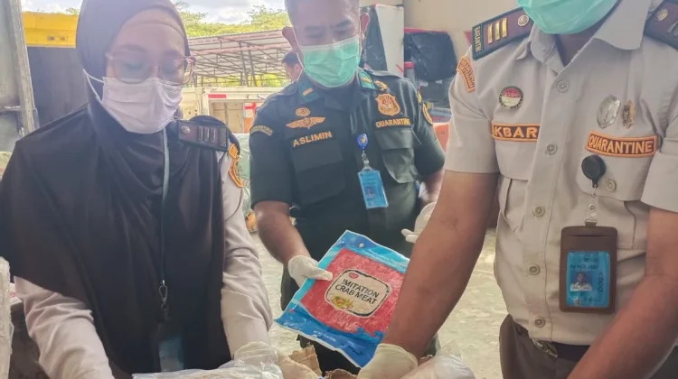 Karantina Sultra Tolak Pemasukan Produk Hewan dan Perikanan Asal Jakarta