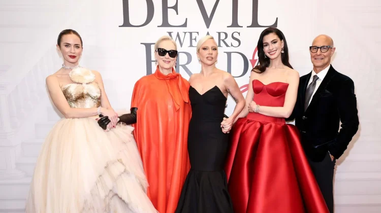 Lady Gaga Curi Perhatian di Premiere "The Devil Wears Prada 2"