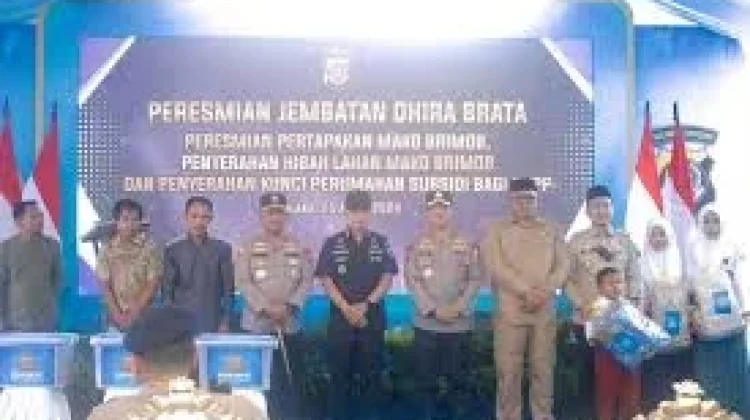 Gubernur Sultra Apresiasi Peresmian Jembatan Dhira Brata oleh Wakapolri