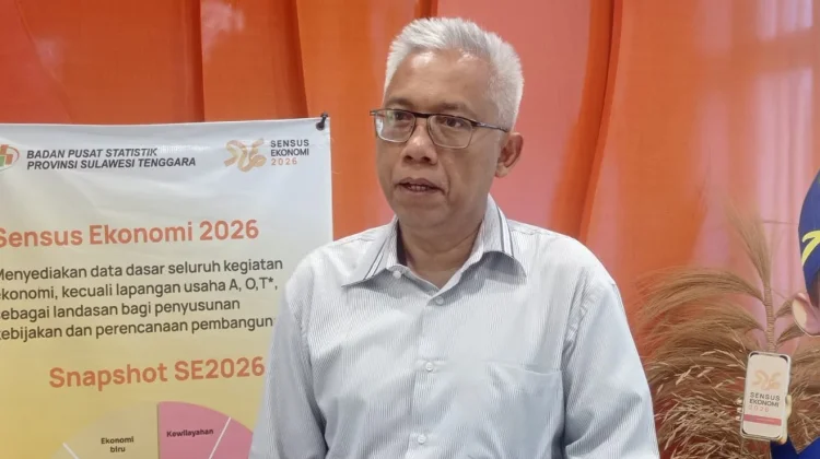 BPS Sultra Turunkan 2.700 Petugas di Sensus Ekonomi 2026