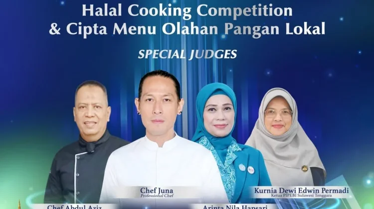 Lomba Masak Halal Angkat Pangan Lokal Sultra