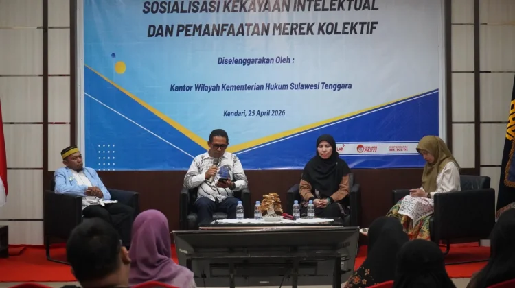 Kemenkum Sultra Ajak UMKM Amankan Aset Kreatif