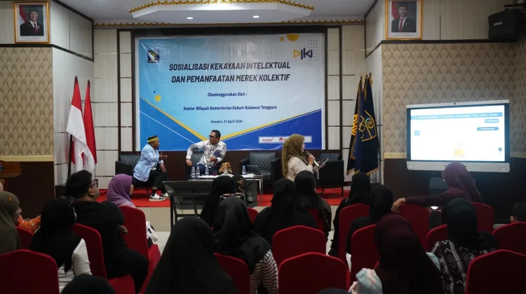 Kemenkum Sultra Berikan Panduan Praktis Aplikasi "Iproline" bagi Pelaku UMKM