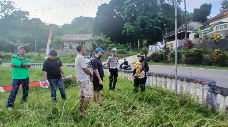 Sinergi Polri Penerangan Jalan Jalur Pendakian Pohara Segera direalisasikan