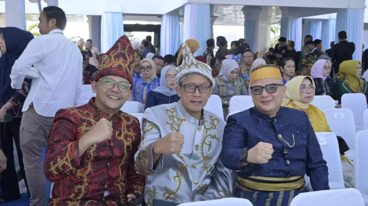Kemenkum Hadiri Upacara HUT Sultra ke-62, Perkuat Sinergi Pembangunan