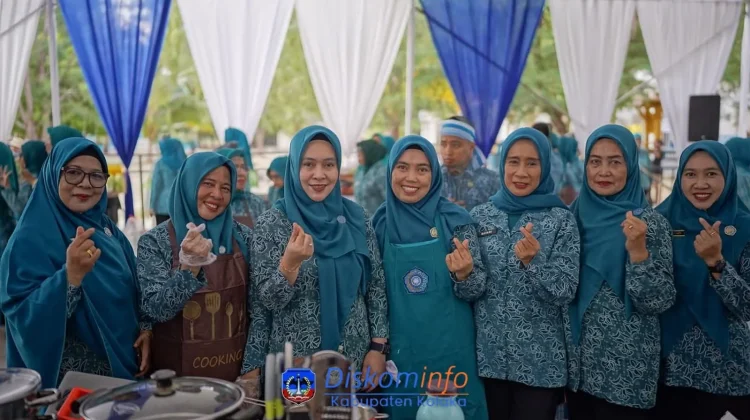 PKK Kolaka Ikuti Lomba Cipta Menu Pangan Lokal di Festival Bokori Harmoni Sultra