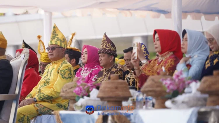 Bupati Kolaka Hadiri Upacara HUT ke-62 Provinsi Sultra