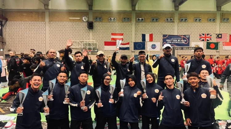 Polri Pimpin Timnas Pencak Silat, Borong Emas di Belgia