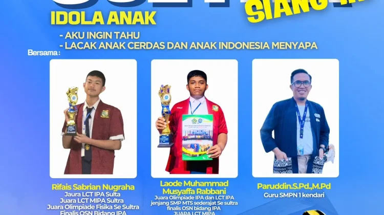 Generasi Cerdas Sultra Berbagi Inspirasi: Kunci Sukses Ada pada Usaha