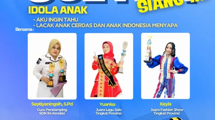Anak Cerdas Indonesia: Dua Anak Berprestasi Wakili Sultra ke Ajang Lebih Tinggi