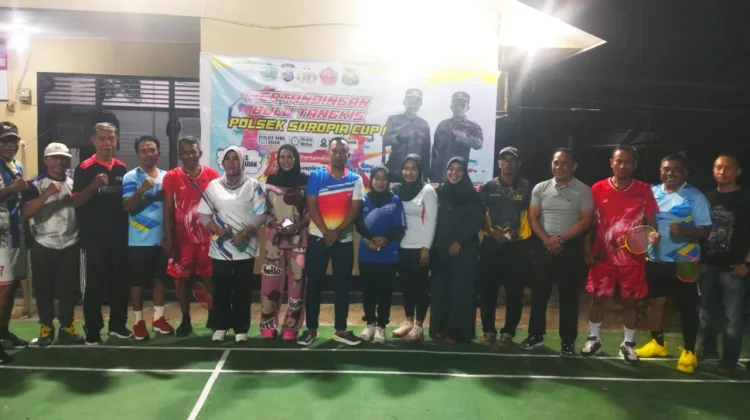 Polsek Soropia Cup I, Ajang Silaturahmi dan Sportivitas Warga melalui Bulu Tangkis
