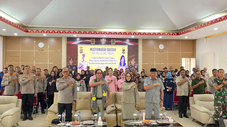 Wakapolda Sultra Ajak Putra-Putri Polri Perkuat Nasionalisme dan Cegah Hoaks