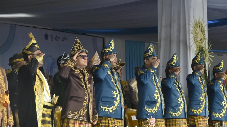Kemenkum sultra Hadiri Upacara Peringatan HUT Kota Kendari Ke-195