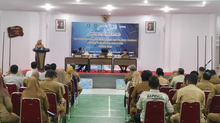 Intip High Level Meeting TP2DD di Wakatobi