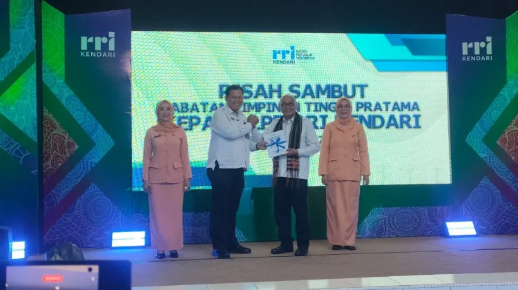 Kemenkum Sultra Hadiri Pisah Sambut Kepala LPP RRI Kendari