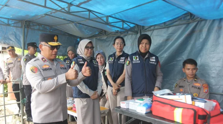 Kolaborasi Polda Sultra, Dinsos, dan Badan Gizi Nasional Siagakan Posko Terpadu