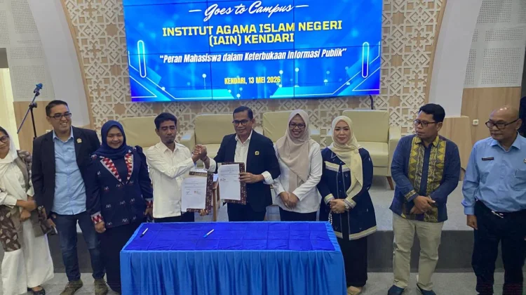IAIN Kendari dan Komisi Informasi Teken MoU Keterbukaan Informasi Publik