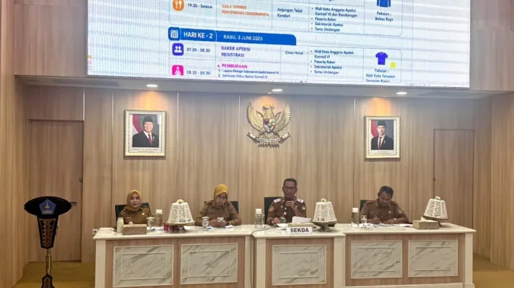 Kendari Siapkan Raker APEKSI Komwil VI Indonesia Timur Juni Mendatang