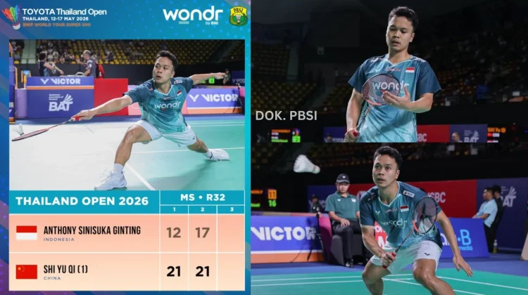 Tersingkir di Thailand Open, Ginting Akui Masih Banyak Evaluasi