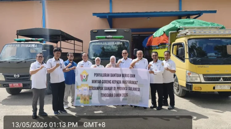 Pemerintah Pusat Mulai Salurkan Bantuan Korban Banjir di Sultra
