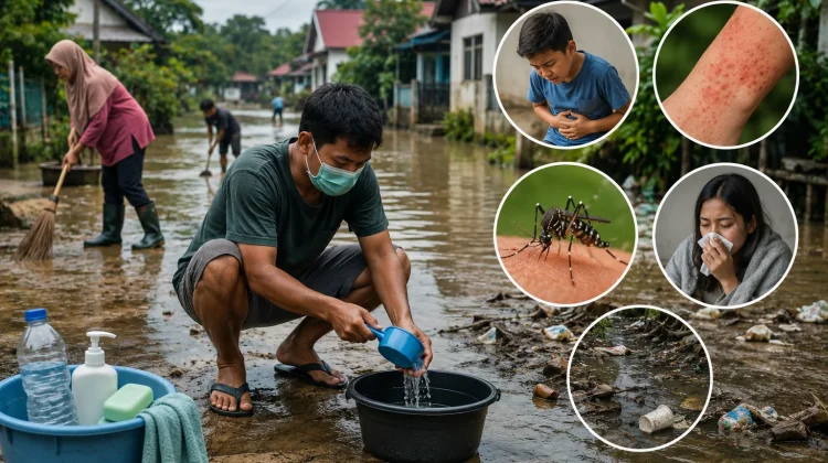 Penyakit Pasca Banjir Perlu Diwaspadai