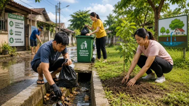 Cara Sederhana Cegah Banjir