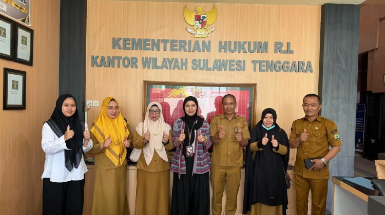 Kemenkum Sultra Terima Koordinasi BRIDA Kolaka