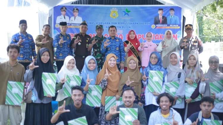 Dongkrak Minat Baca, Dinas Perpustakaan Buton Gelar Berbagai Lomba Kreatif