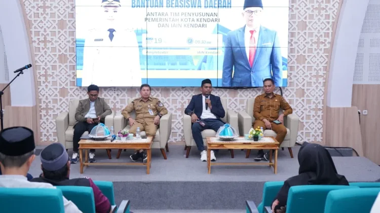 IAIN dan Pemkot Kendari Gelar FGD Penyusunan Rancangan Perwali Bantuan Beasiswa