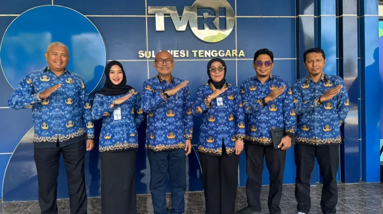 Kepala RRI Kendari Kunjungi TVRI Sultra, Perkuat Sinergi Penyiaran Publik