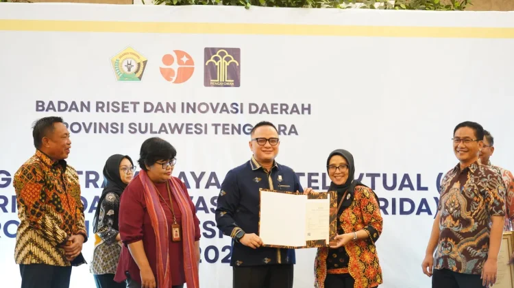 Empat Karya BRIDA Sultra Resmi Mendapat Pelindungan Hak Cipta