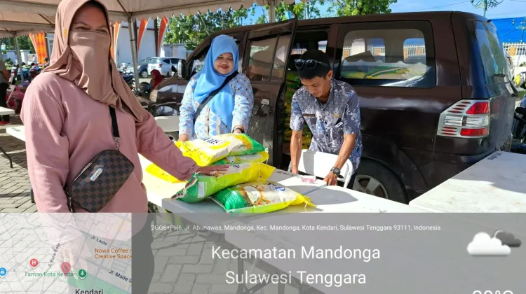 Pemkot Kendari Gelar Pasar Murah Stabilkan Harga Pangan Pascabanjir dan jelang Id