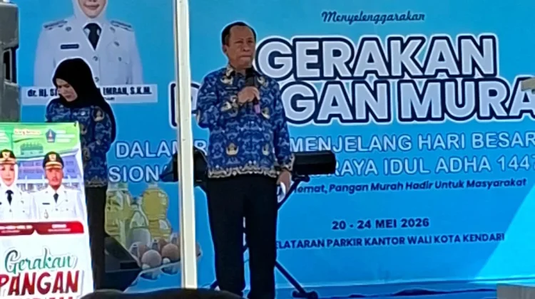 Pemkot Kendari Buka Gerakan Pangan Murah jelang Idul Adha
