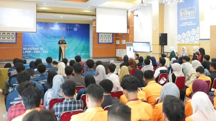 Buka Sosialisasi Beasiswa S2 ke Tiongkok, Gubernur Sultra Dorong SDM Unggul