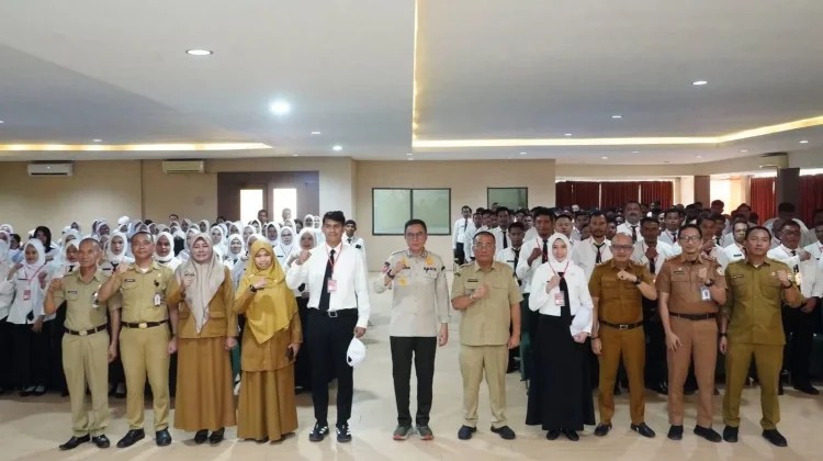 Orientasi PPPK Gelombang XII, 300 Peserta Resmi Diangkat Tanda Peserta
