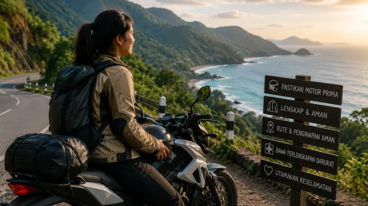 Solo Trip Naik Motor, Ini Tips bagi Traveler Wanita
