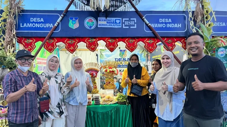 Produk Desa  Konkep Unjuk Gigi di Festival Wonderful of Wawonii