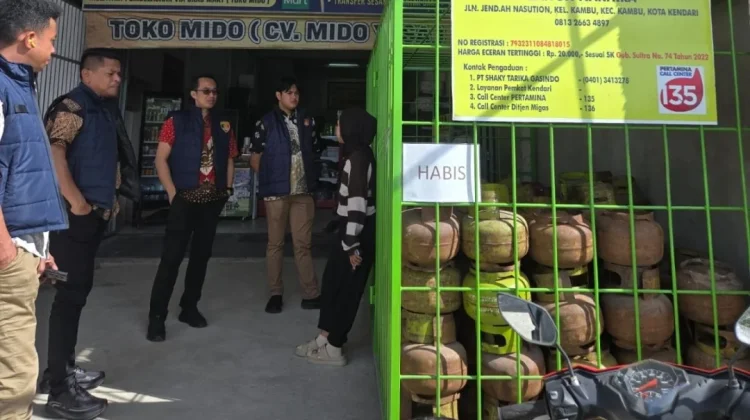 Ditreskrimsus Polda Sultra Perketat Pengawasan Gas LPG 3 Kg