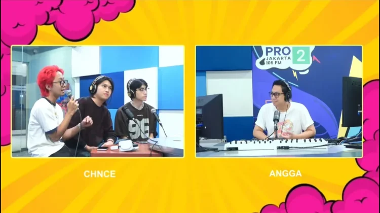 CHNCE Ceritakan Soal Album Barunya di RRI Pro 2 Network