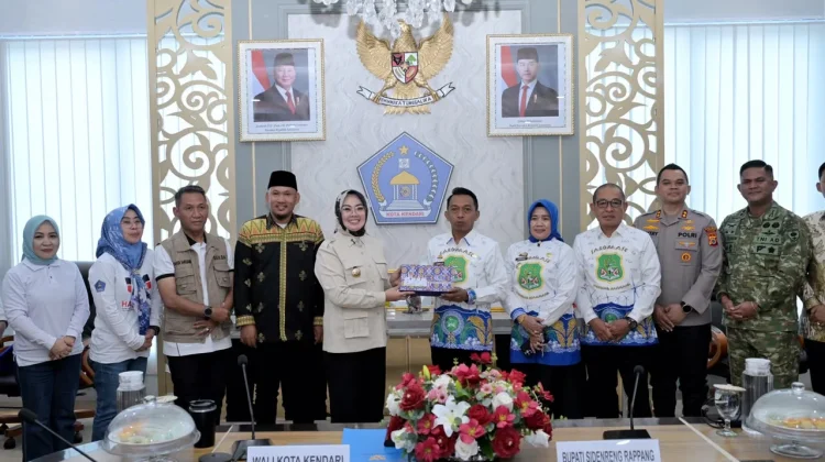 Pemkot Kendari Bersama Pemkab Sidrap Jalin Kerjasama Dagang